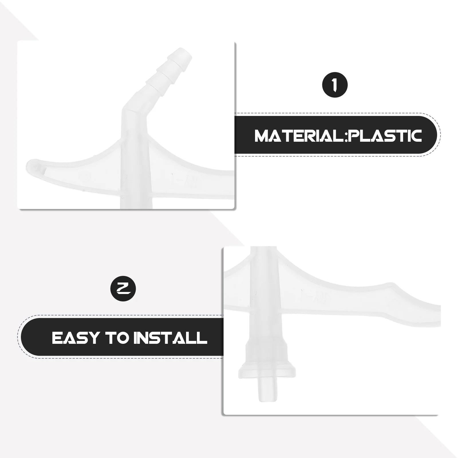 Pistola per ugelli in schiuma spray da 50 pezzi per scomparti auto Tubo per calafataggio Sigillatura efficiente Progetti fai da te Versatile Durevole Facile da usare