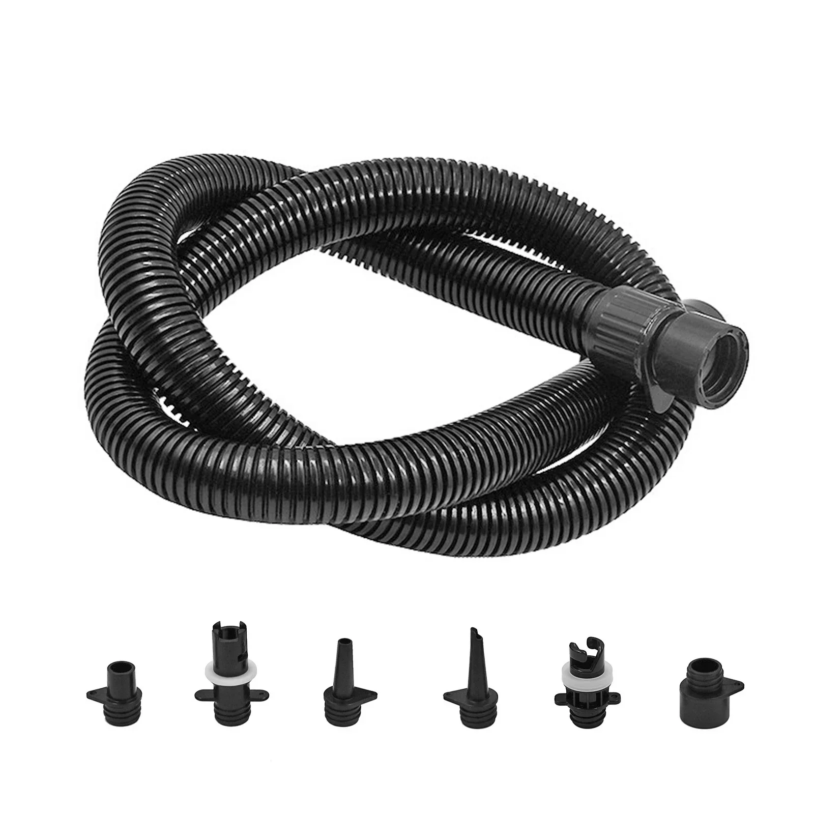 Air Pump Hose Inflatable Hose Inflatable Air Hose Nozzle Kit Plastic Replacement Air Pump Tube Inflatable Tents