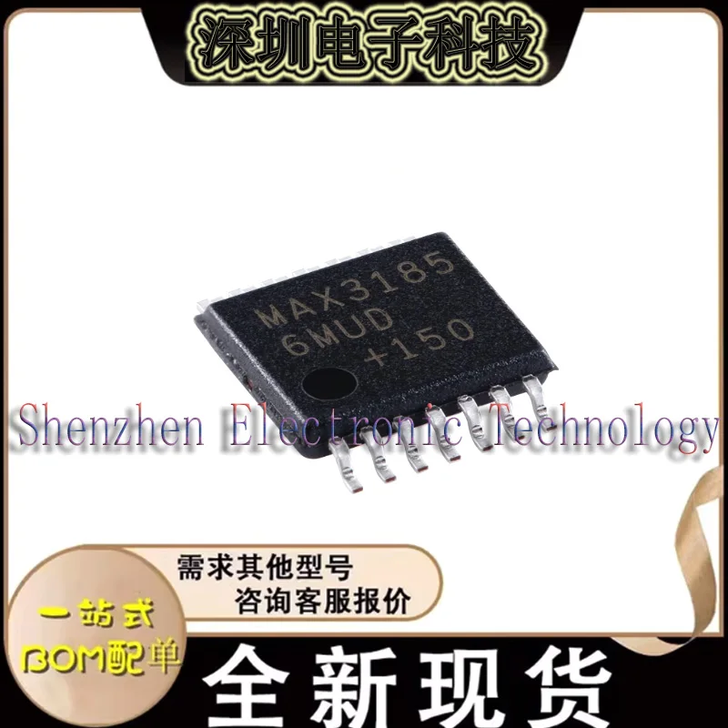 

Brand new imports MAX31856MUD+T TSSOP-14 High-precision thermocouple-to-digital output converter chips