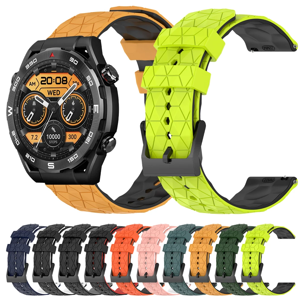 20mm 22mm Watch Strap For Haylou watch R8 Watch Band Bracelet for Haylou S8/Watch 2/LS02 Pro/RS4 LS12/Plus/ RT3 LS04 Belt Correa