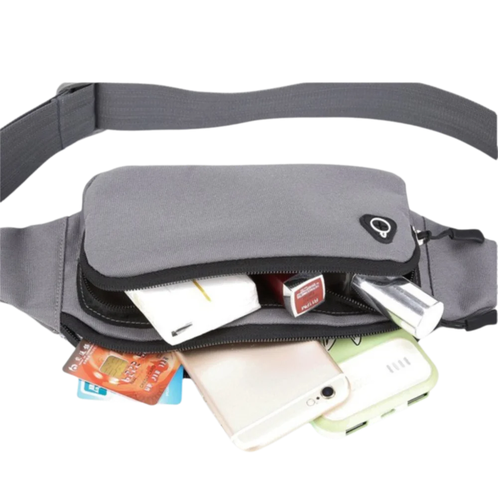 Lightweight Running Waist Bags Adjustable Strap Breathable Marathon Running Bag Belt Pouch Multi-function Sports Phone Bag