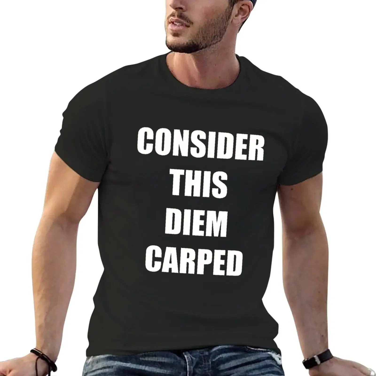 Carpe Diem T-Shirt aesthetic clothes shirts graphic tees customs mens tall t shirts