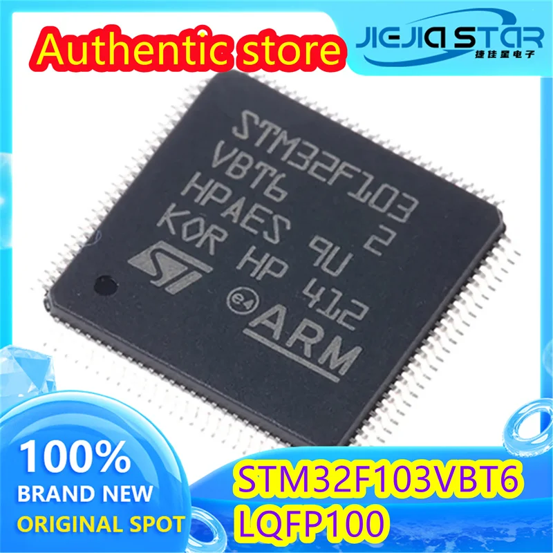 (1/30 pieces) STM32F103VBT6 STM32F103 LQFP-100 ARM 32-bit microcontroller MCU Original authentic brand new fast delivery