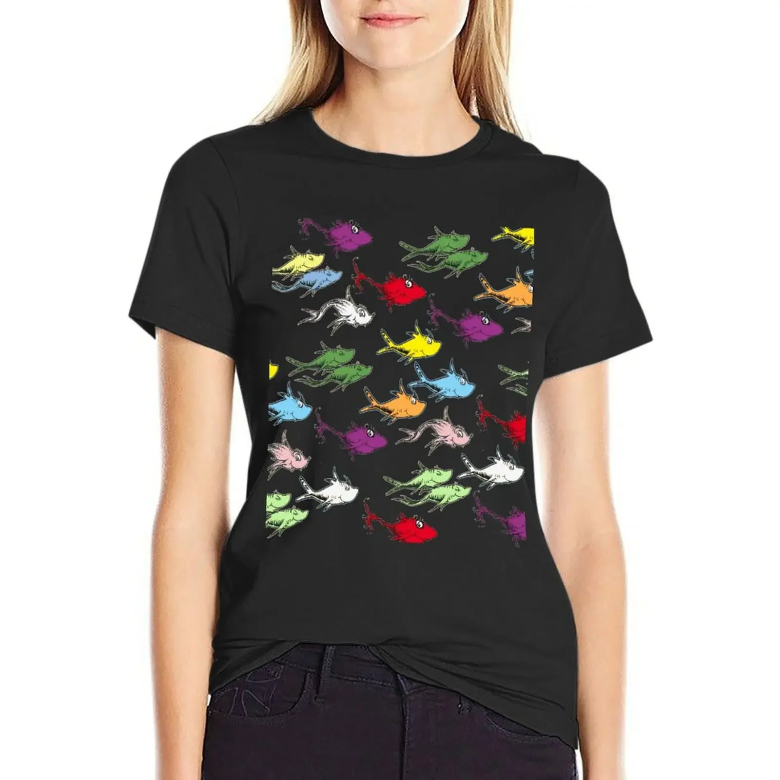 

School Of Suess T-Shirt sublime tops Blouse woman t shirt