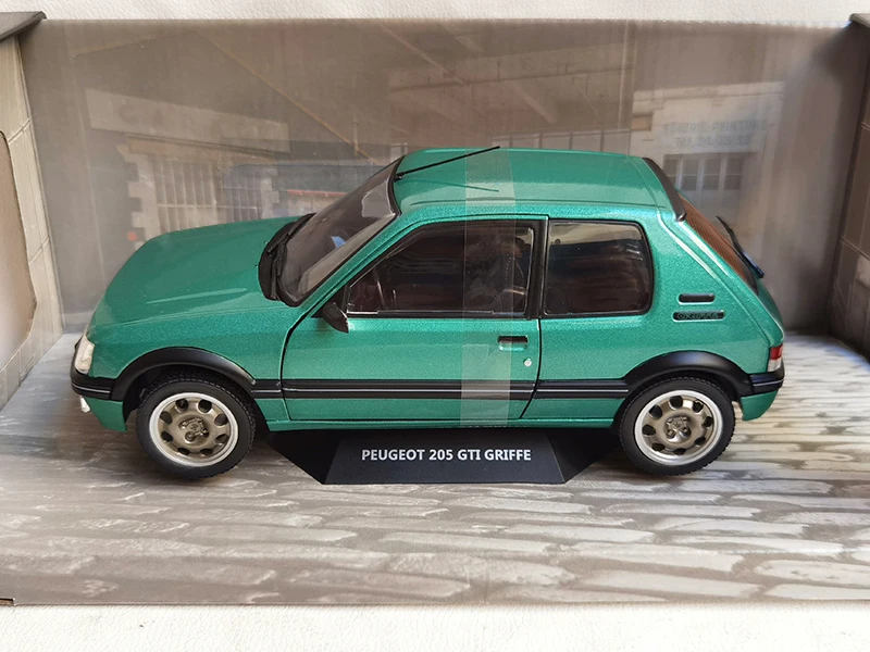 SOLIDO Diecast 1:18 Scale P 205 GTI Simulation Alloy Car Model Toy Collectible Ornaments