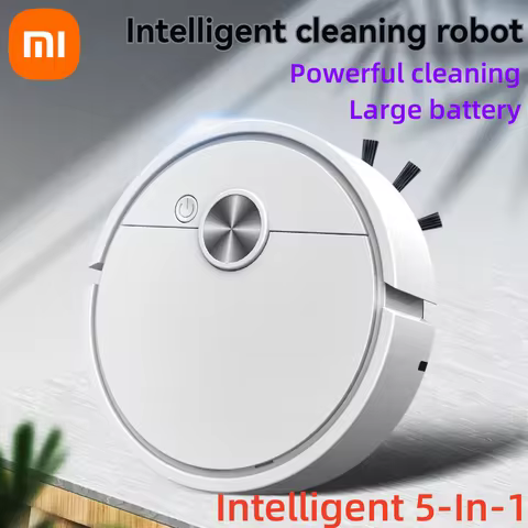 Xiaomi 모델 청소 로봇 자동 홈 미니 청소 기계 USB 충전 스마트 스윕 걸레 5-In-1 진공 청소기 새로운 2025