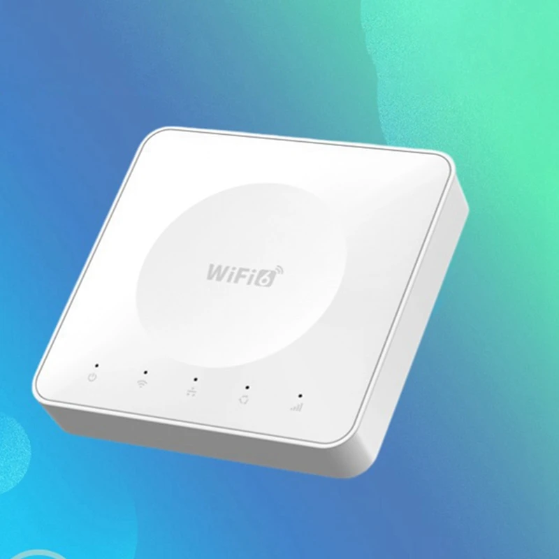 300M 4G Mini CPE Wireless Card Router Dual Network Port Wifi6 Wireless Hotspot Portable Router E8 Sim Card Wifi Router