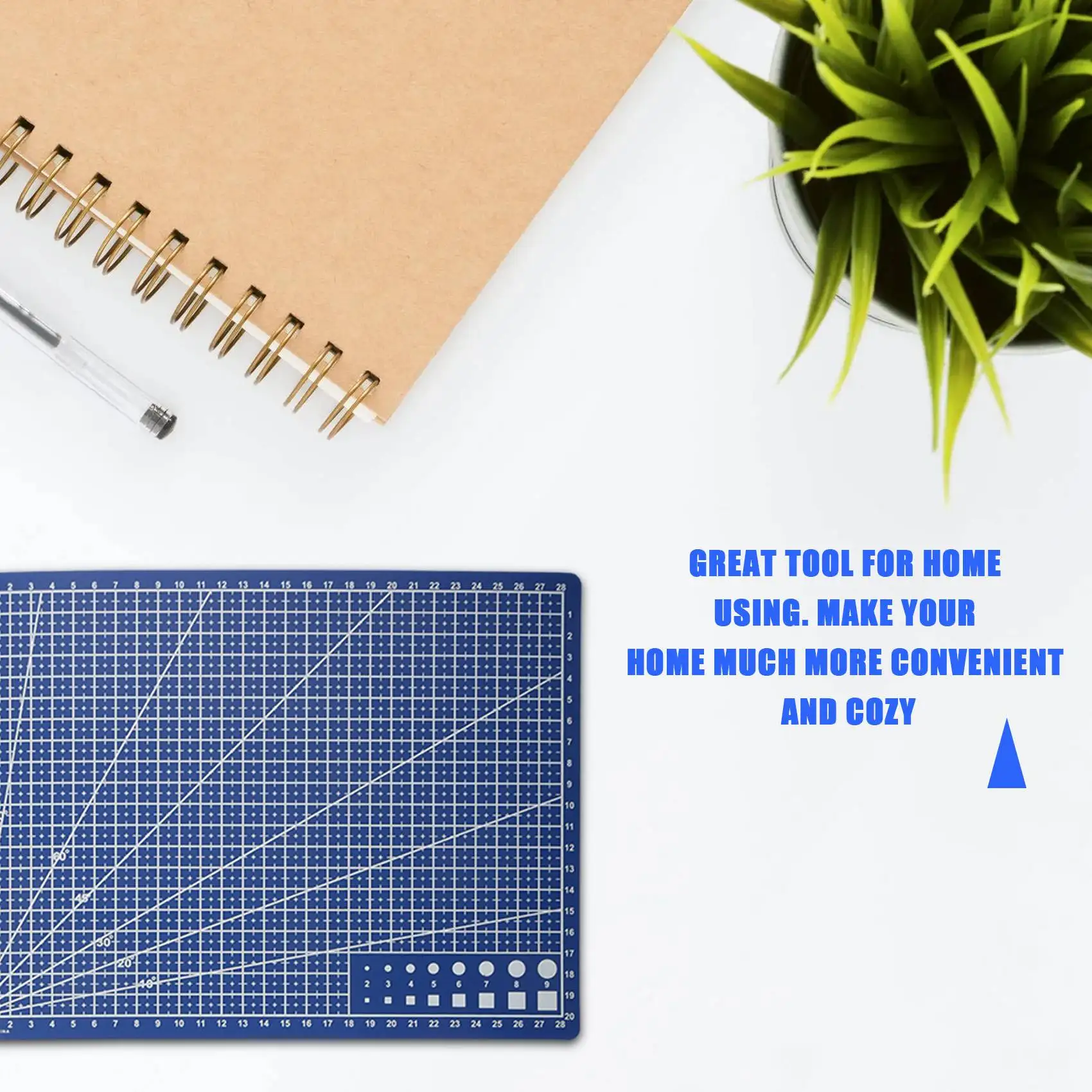 A41Z-3Pcs A4 Cutting Mat Pad Patchwork Cut Pad Patchwork Tools Diy Tool Cutting Board Double-Sided Self Healing Cutting Pad