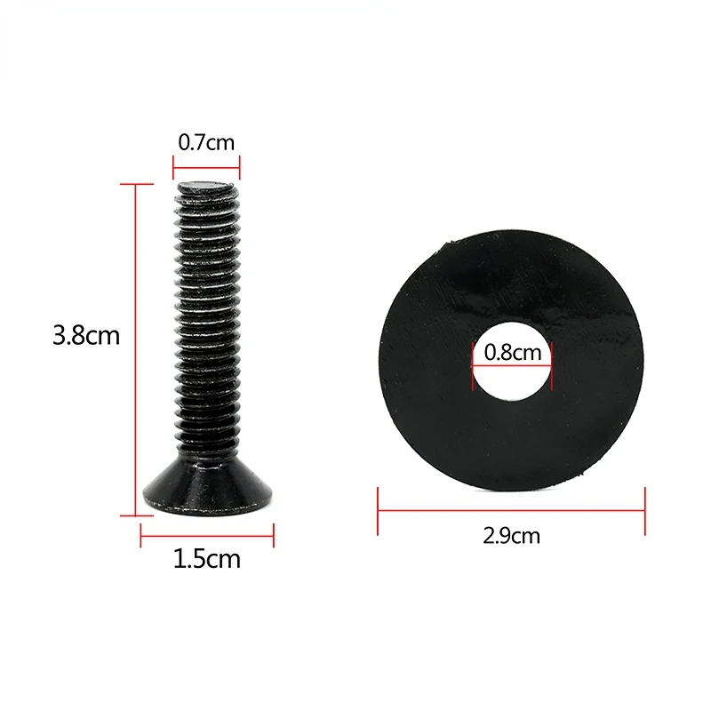 1 Pair F179 Recurve Bow Screw Fixed Installation Limb Connecting Bow Riser For Bow Accessory