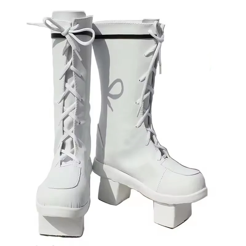 Anime mil cereza Senbonzakura RIN Len zapatos botas de Cosplay hombres mujeres hecho a medida