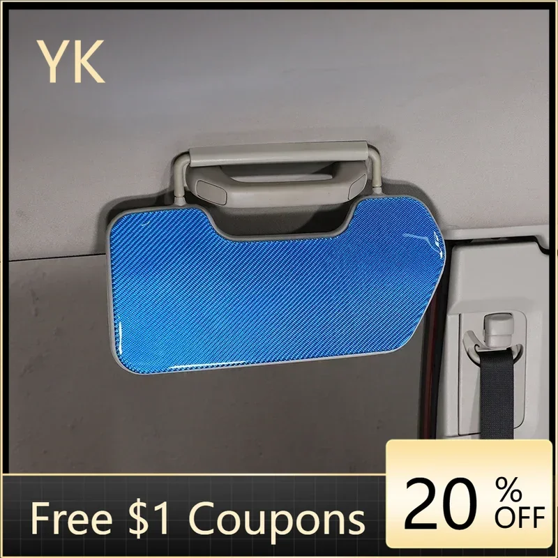 

Мягкий автомобильный солнцезащитный козырек из углеродного волокна, накладка, наклейка, аксессуары для интерьера автомобиля для Toyota FJ Cruiser 2007-2021