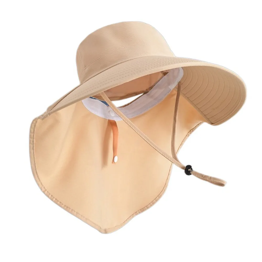 

Adjustable Anti-UV Wide Brim Sun Hat 50+ UPF Foldable Sun Protection Hat Travel Outdoor Women Bucket Hats Safari Cap