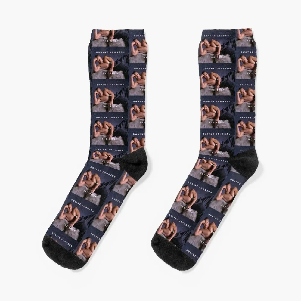 

Dwayne Johnson on The Rock Socks designer brand Wholesale cycling set Socks For Men Women's