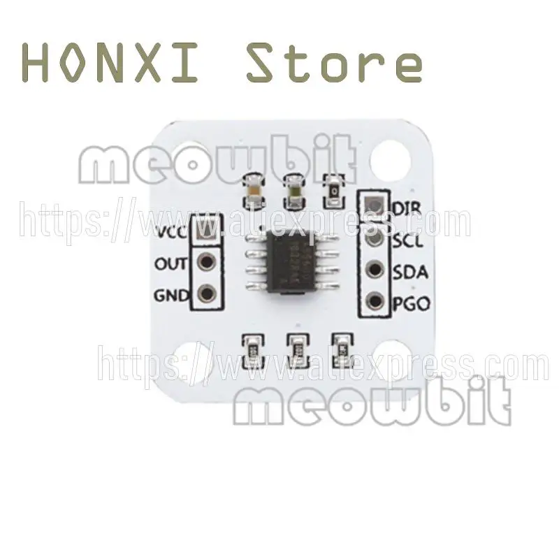 1Pcs AS5600 Inductie Magnetische Encoder 12 Bit Hoge Precisie Hoek Meting Sensor Module Om De Magneet