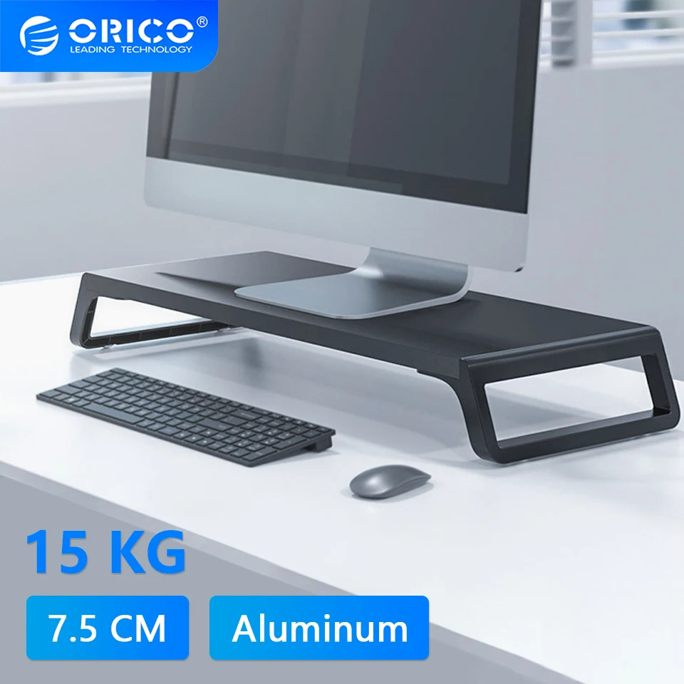 ORICO Desktop อลูมิเนียม Monitor ขาตั้ง Universal ผู้ถือ Bracket Stand Organizer สำหรับ PC แล็ปท็อป MacBook Home Office