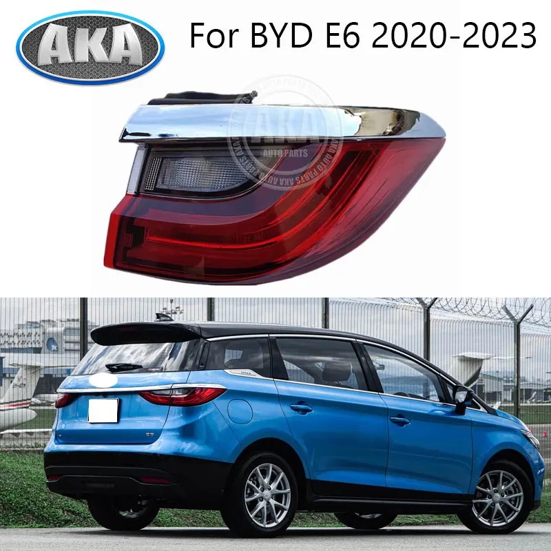 

Rear Bumper Taillight For BYD E6 2020-2023 Rear Tail Light Turn Signal Stop Warming Lamp MEH-4133020 MEH-4133010