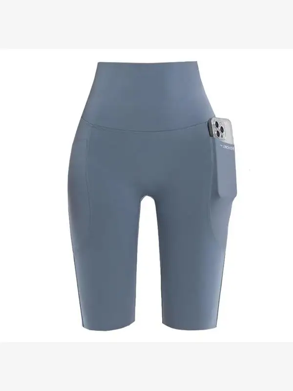 Pantalones de Yoga de cintura alta de talla grande para mujer, pantalones de capa Base con Control de barriga y estampado de piel de Arca Faionable para ciclismo de verano