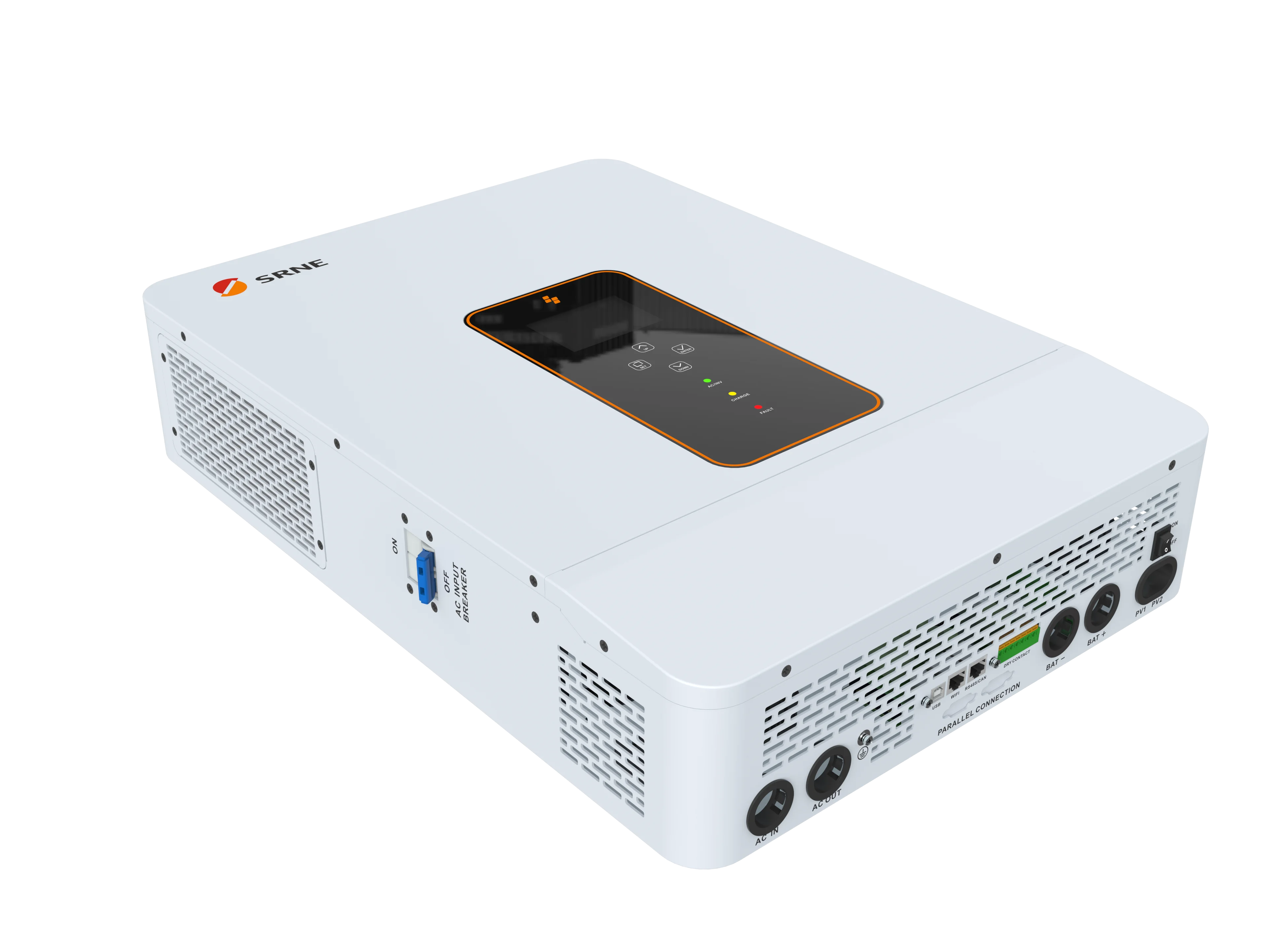 Factory Pv Inverter 110vac 48v With Parallel Function 10kw Single Phase Srne Split Phase Inverter