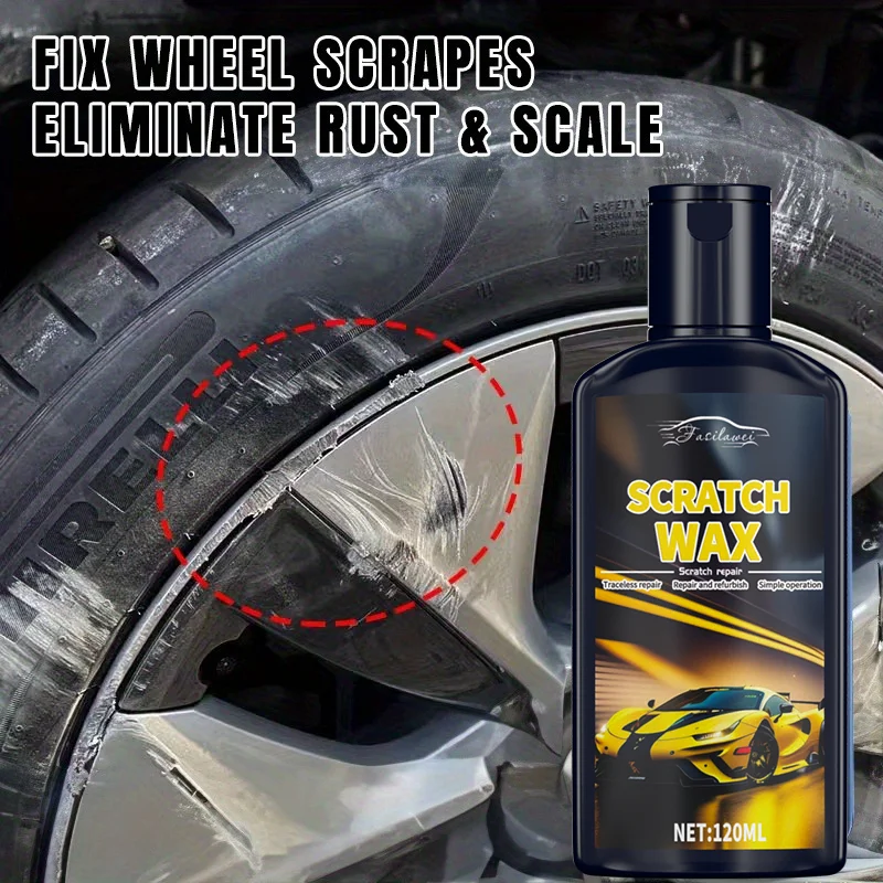 

Средство для ремонта автомобильных колес, паста для ремонта царапин на легкосплавных колесах, полировальная паста для технического обслуживания автомобиля для удаления ржавчины и накипи