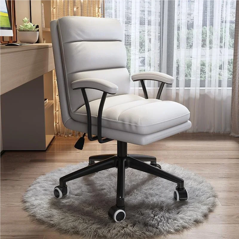 

Computer Chair Home Comfortable Sedentary Backrest Office Chair Lifting Swivel Chair Student Dormitory Bedroom Study Desk Chairs