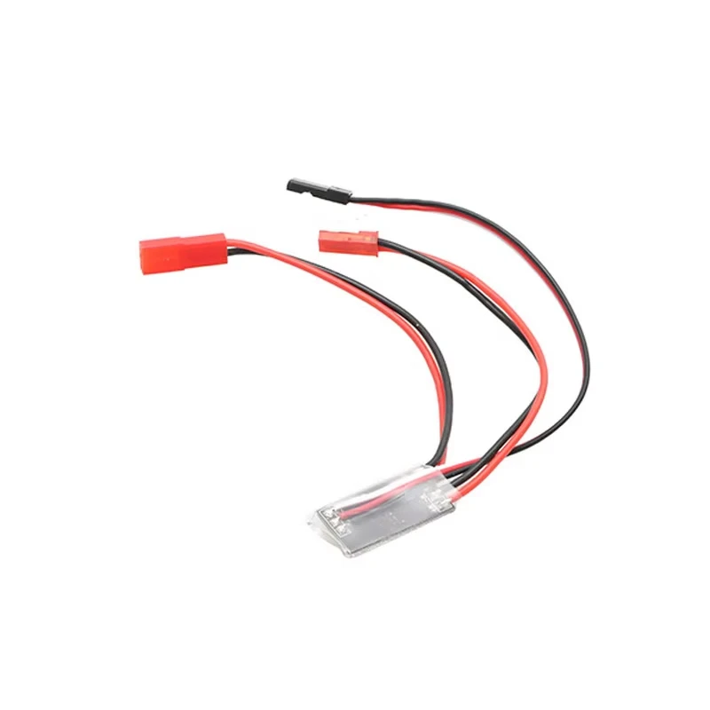 1PCS 10A Brushed ESC 1-3S Two Way Motor Speed Controller with Brake/without Brake 1A BEC for RC Vehicle Car Boat Model