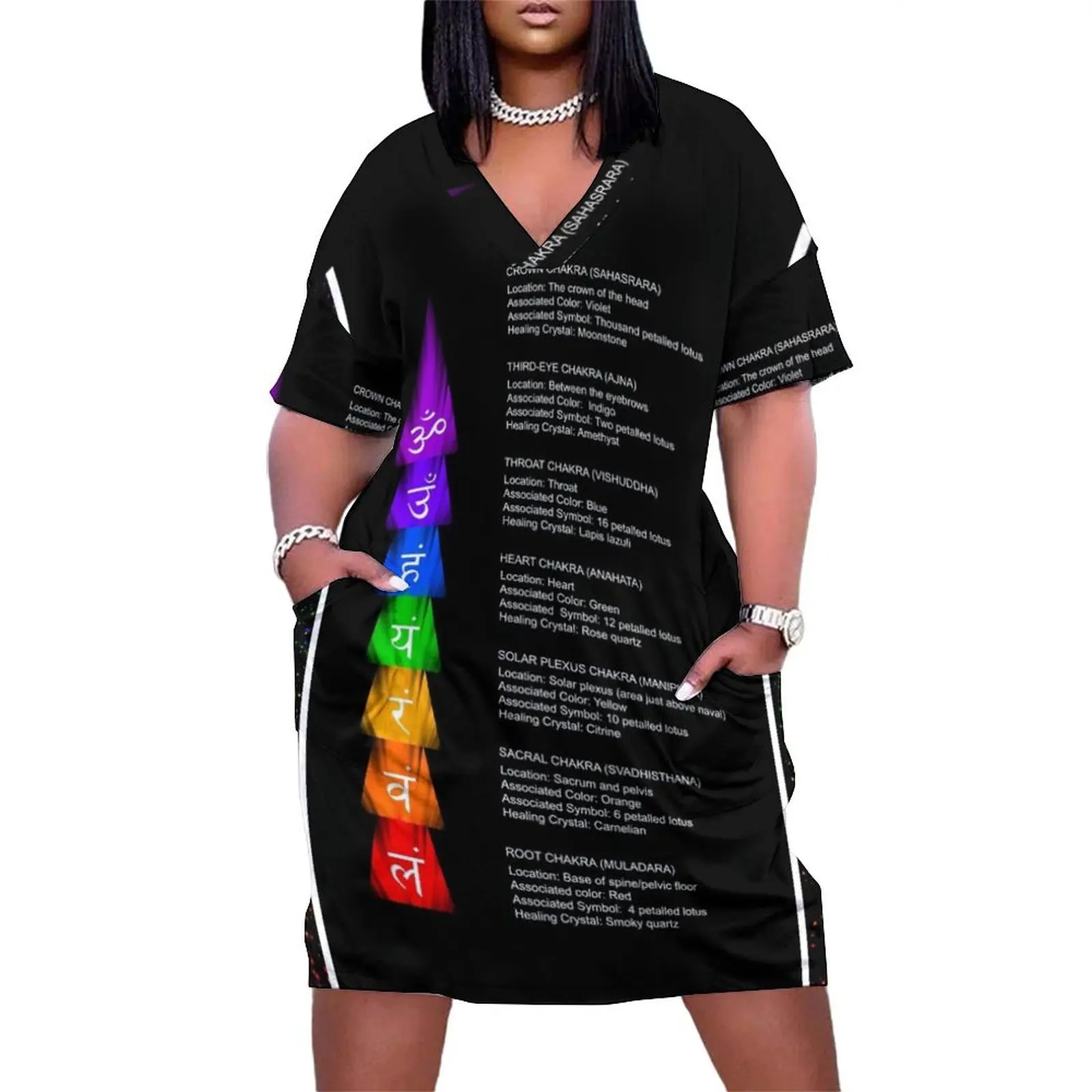 

Reiki chakra and their meanings Loose Pocket Dress dresses for woman 2025 summer dress woman 2025