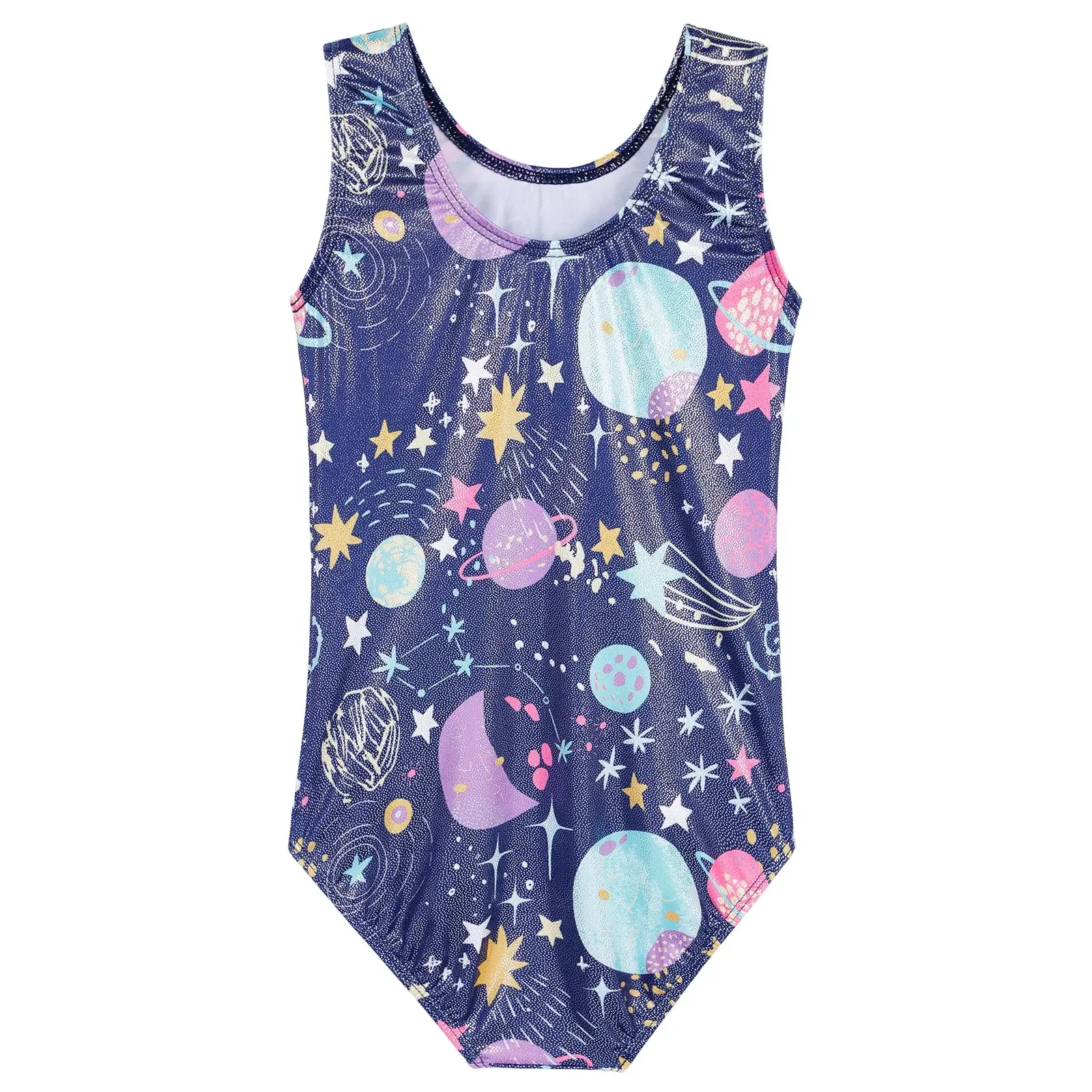 BAOHULU Cartoon Print Ballet Leotard Girls Gymnastics Dance Wear Bodysuit - Cute Dancewear for Young Dancers