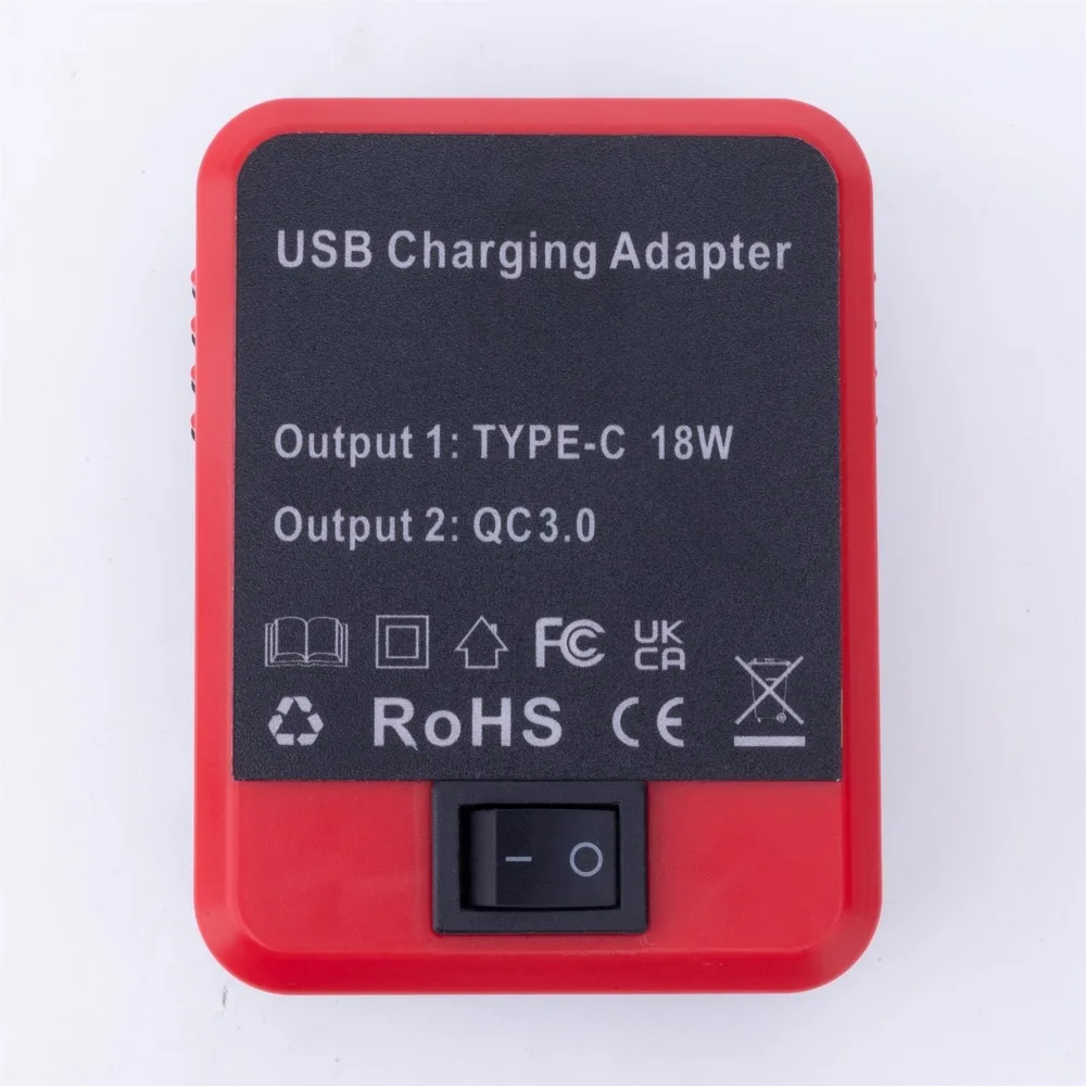 Cordless Mobile Power Bank Adapter for Lidl Parkside X20V TEAM Battery Indoor and Outdoor Use Wear/USB TYPE-C(NO Battery )