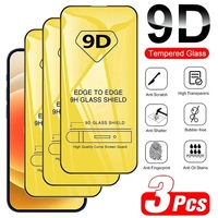 9D Screen Protectors For Xiaomi Poco X6 X5 X4 X3 Pro M5 M4 M3 Pro F4 F3 GT C65 C40 Mi 11T Pro 10T 9T 11 12 Lite 12T 13 14 Glass