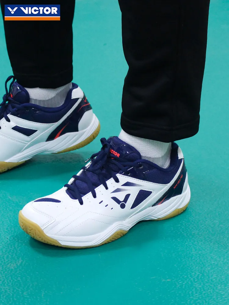 Original SH-A170 Rutschfeste, verschleißfeste, stoßdämpfende, atmungsaktive Badminton- und Tennisschuhe, breite Tennisschuhe – Detail 5