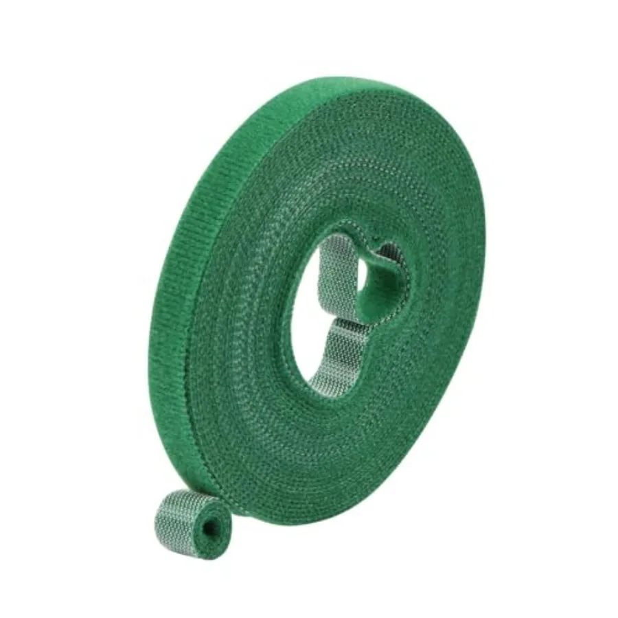 

Green Gardening Tape 19 Feet x 2/5'' Plant Ties Reusable Adjustable Plant Support Cord Tie Strap for Indoor Outdoor Patio Plant