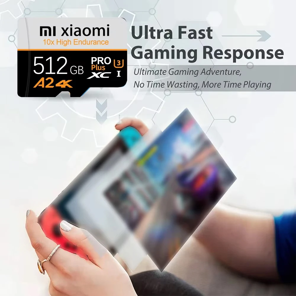 Originele Xiaomi 2TB Ultra Micro Card SD-geheugenkaart 128GB 256GB 512GB Mini U3 SD-kaarten 1TB Voor Mijia Camera Mobiele Telefoon Games Card