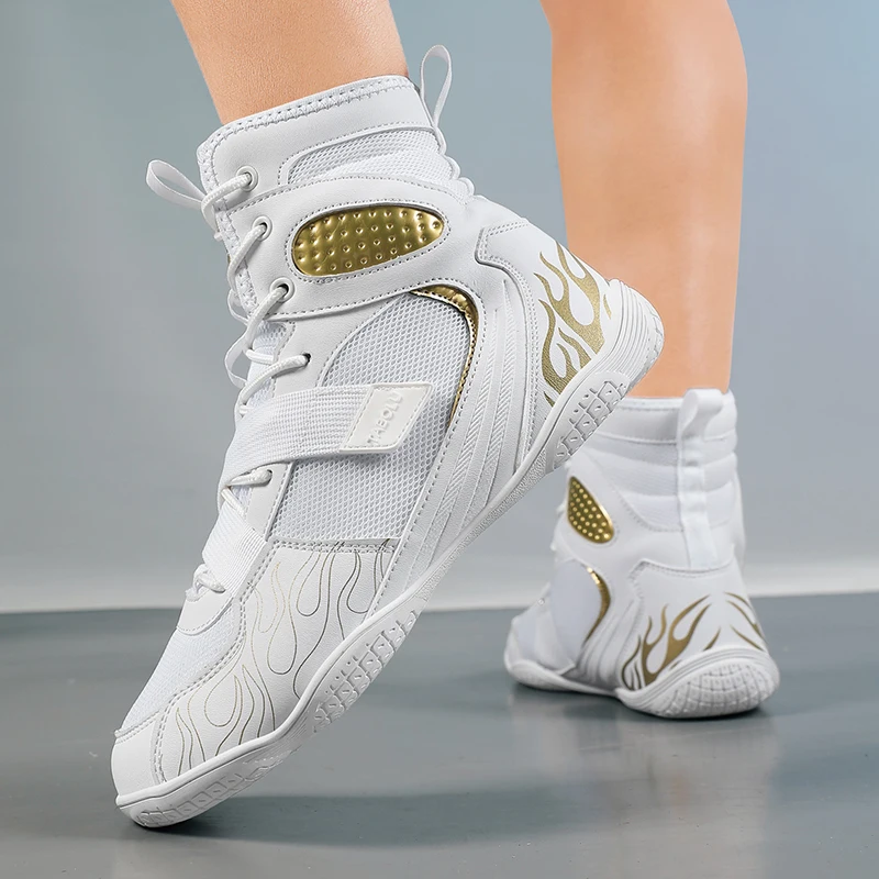 

Original Brand Comfortable Breath Wrestling Shoe Professional Competition Sport Gym Training Shoe Wearable Boxing Fighting Boots