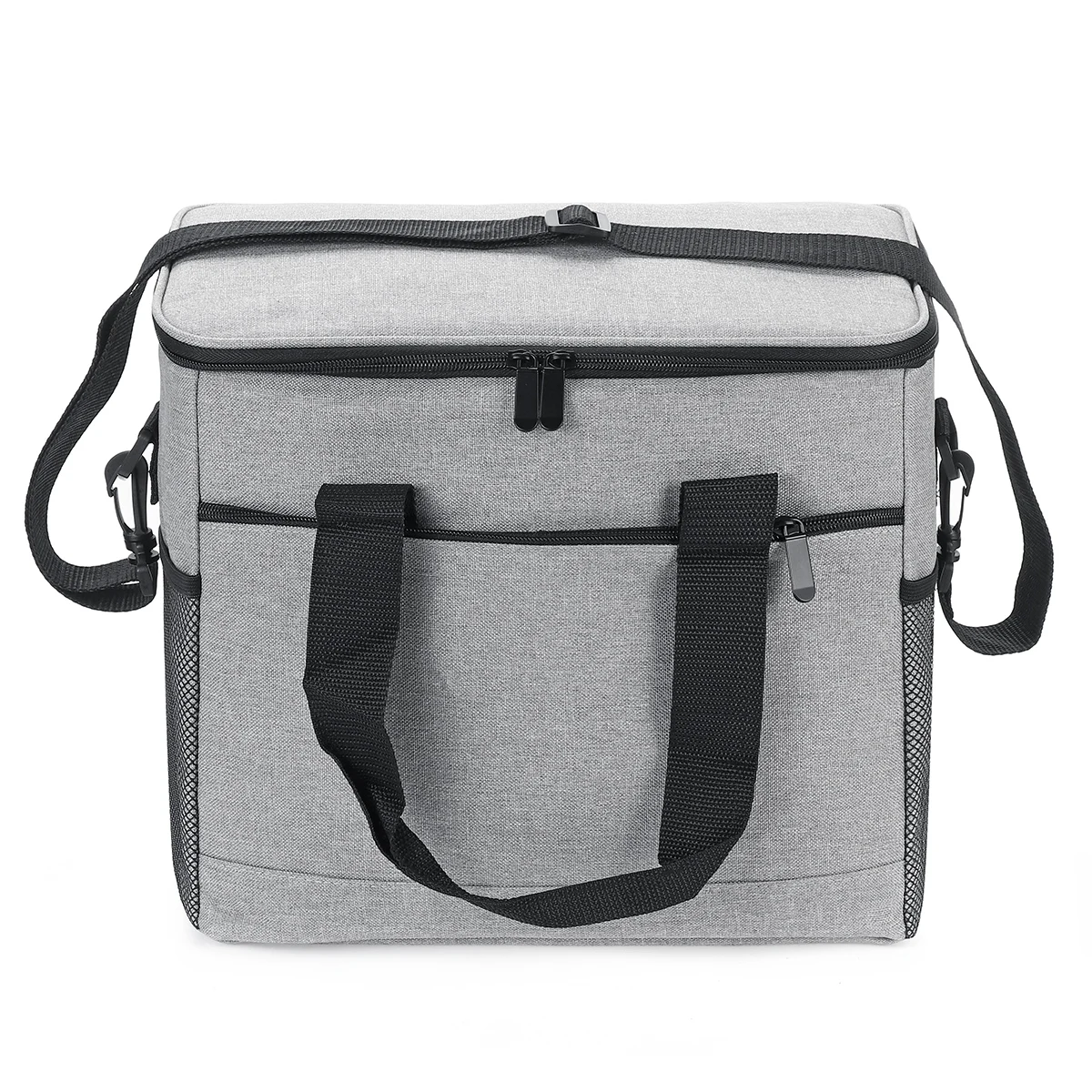 Insulated Lunch Bag Thermal Cooler Box Coolbag Wide-Open Food Storage Lunchbox Large Cool Drink Holder For Outdoor Picnic Party