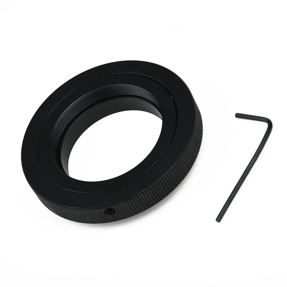 1pcs Lens Adapter Accessory Black Replacement Camera Microscopes Parts Ring Telescopes Thread Useful Practical