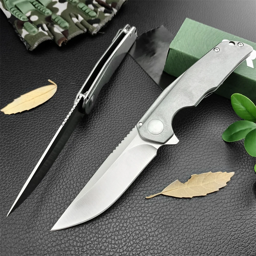 

3720 Remedy Bearing Flipper Assisted Folding Pocket Knife 8C13Mov Drop Point Blade 420 Steel Handles Outdoor Tactical EDC Knives