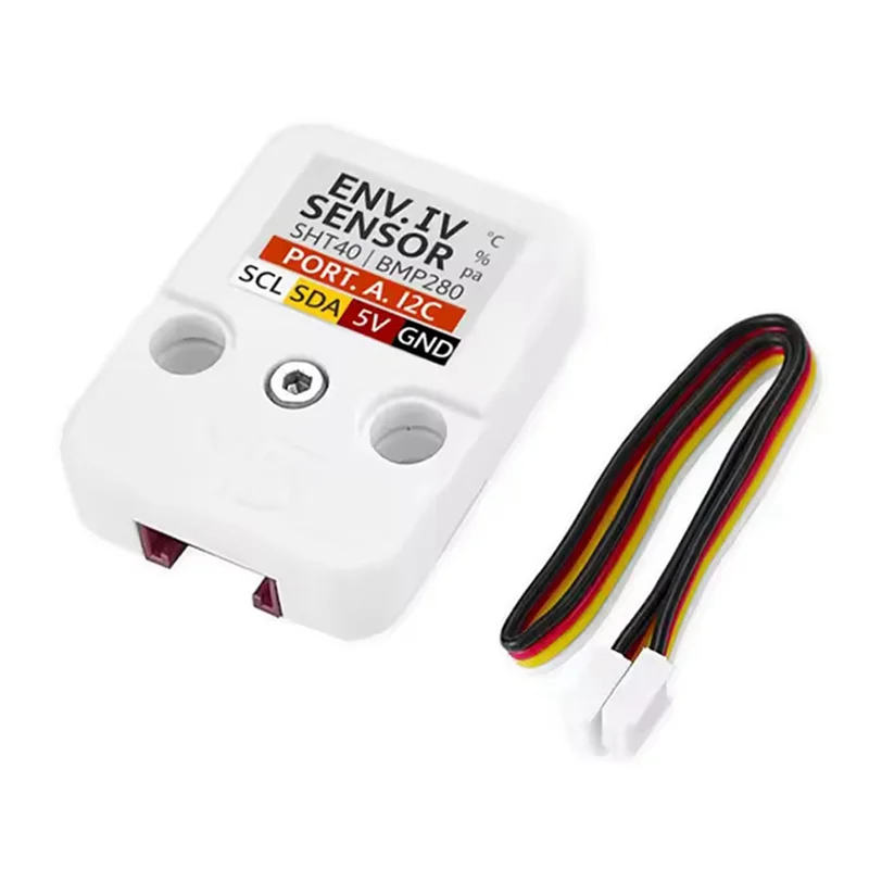 FULL-ENV IV Sensor Unit With Temperature Humidity Air Pressure Sensor SHT40+BMP280 Environmental Temperature Humidity Sensor