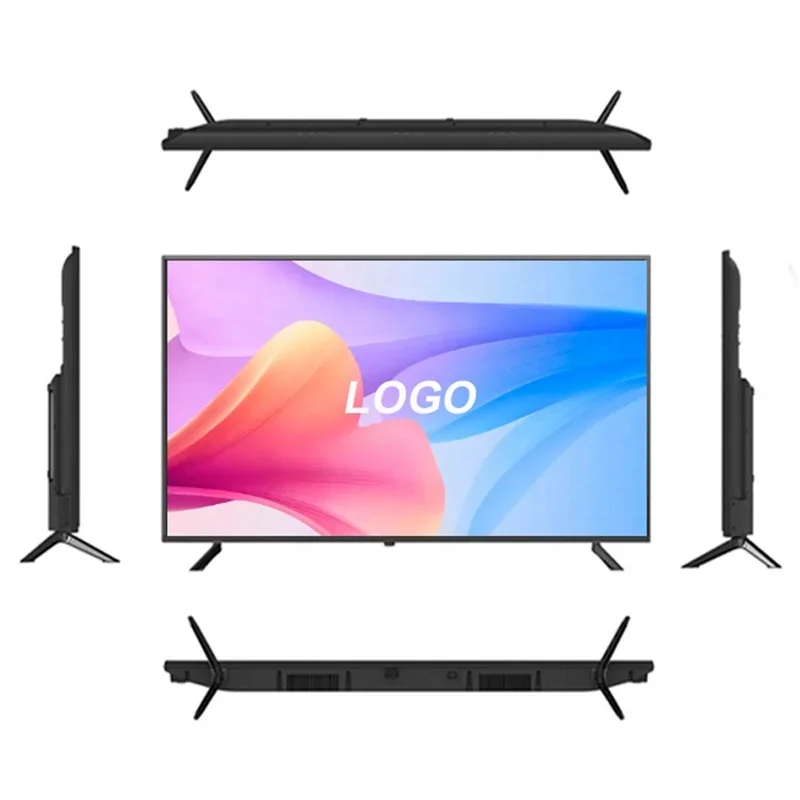 Ordinary flat LED TVs accept customized 4K desktop 24 inch smart 32 40 43 50 55 65 inch