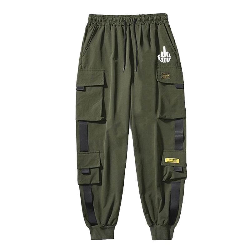 Pantalon Cargo pour Homme, Streetwear, Hip Hop, Jogging, Décontracté, Harem, FjBasketball, Survêtement, Nouvelle Collection