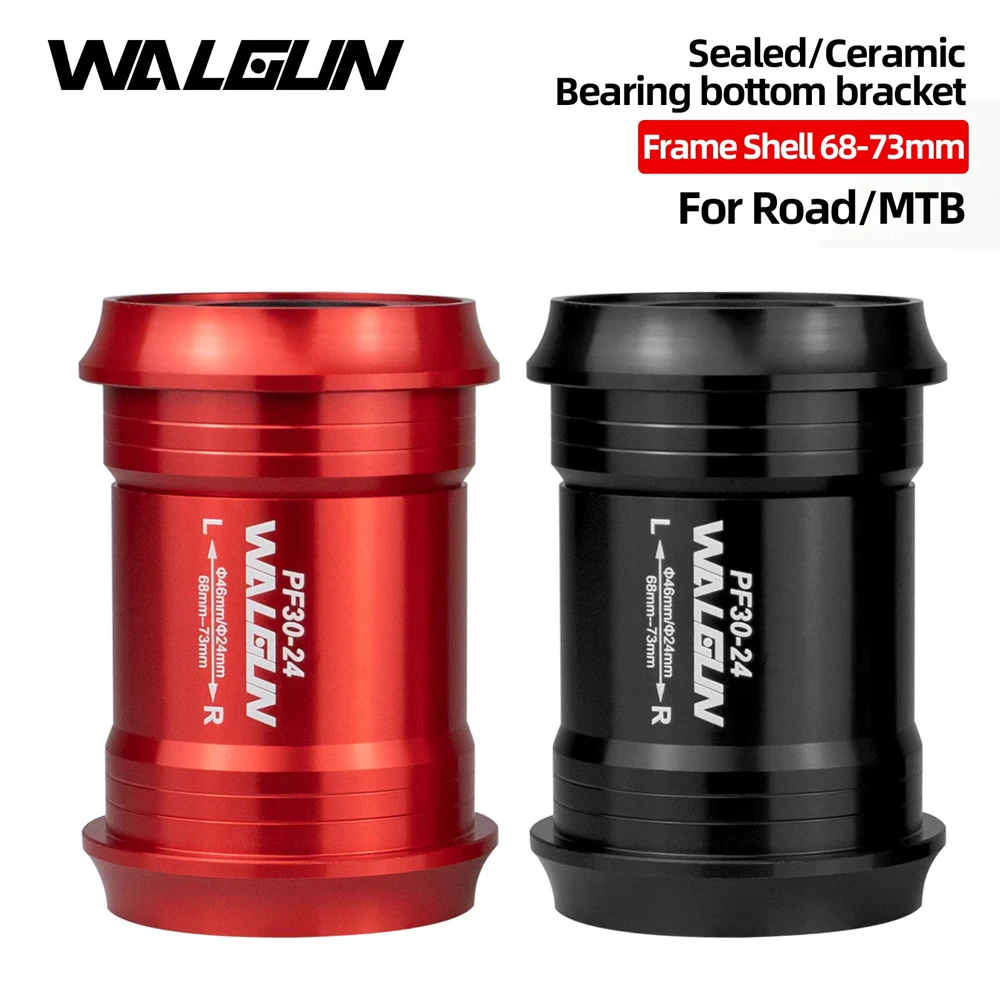 

PF30 Bike Bottom Bracket MTB Press Fit Ceramic Bicycle Crank Center Axle BB for Mountain Road PF30 PF30-24 PF30DUB Crank Parts