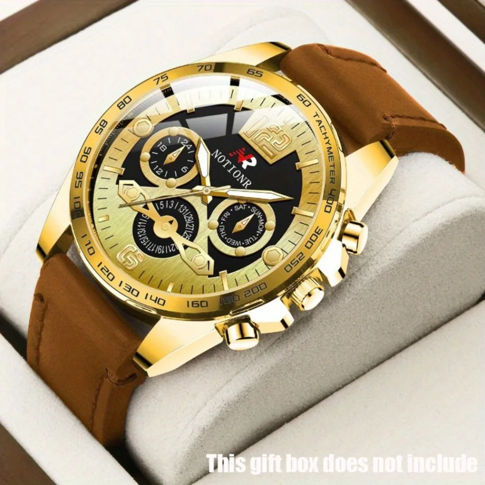 

Модные мужские прочные наручные часы из нержавеющей стали с большим циферблатом, идеальный выбор для подарков