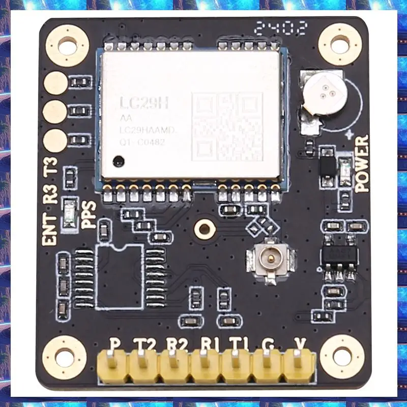 

2025 High Precision RTK Base Station Board Quectel LC29H Dual Frequency L1/L5 Positioning Module Output RTCM Data,High Precision