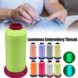 1000 Yards Luminous Embroidery Thread Glow In The Dark Cross Stitch Sewing Thread DIY Handmade Stitch Sewing Line Accessories