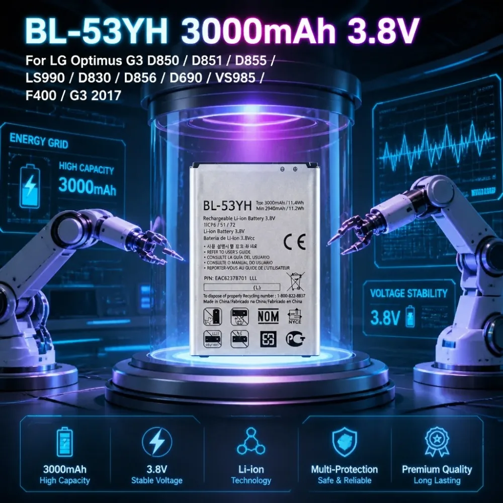 Large Capacity New 4000mAh BL-T45 3.85V Battery for LG LM-Q730N Q70 Q730VMW Stylo 6 LM-K500 LM-Q510N Mobile Phone Batteries