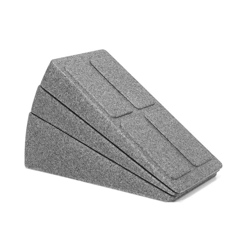 

AD08-Squat Wedge Block Adjustable Non-Slip Squat Ramp Wedge Calf Stretcher Slant Board Strength For Squat And Deadlift