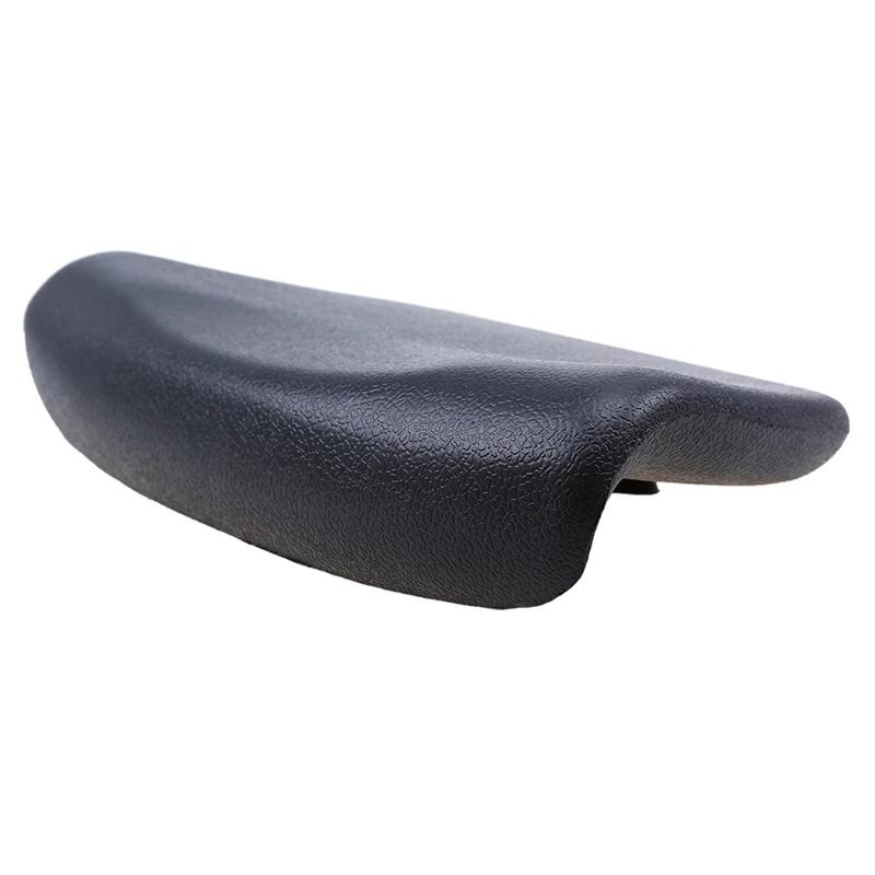 Spa Bathtub Pillow Black PU Headrest Bath Cushion With Non-Slip Suction Cups For Head Relaxing Neck Support Bathroom Accessories