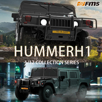 FMS 1: 12 Hummer H1 RS version off-road remote control vehicle simulation car model four-wheel drive transmission RC climbing ca