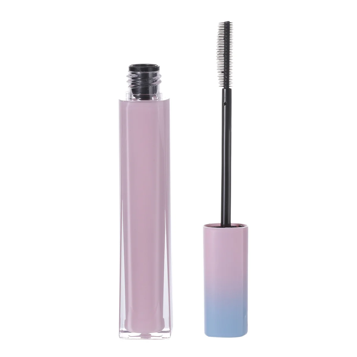 

4Pcs Empty Mascara Tubes Pink Blue Gradient Mascara Container Eyelash Cream Tube Lightweight Leakproof Bottle Travel