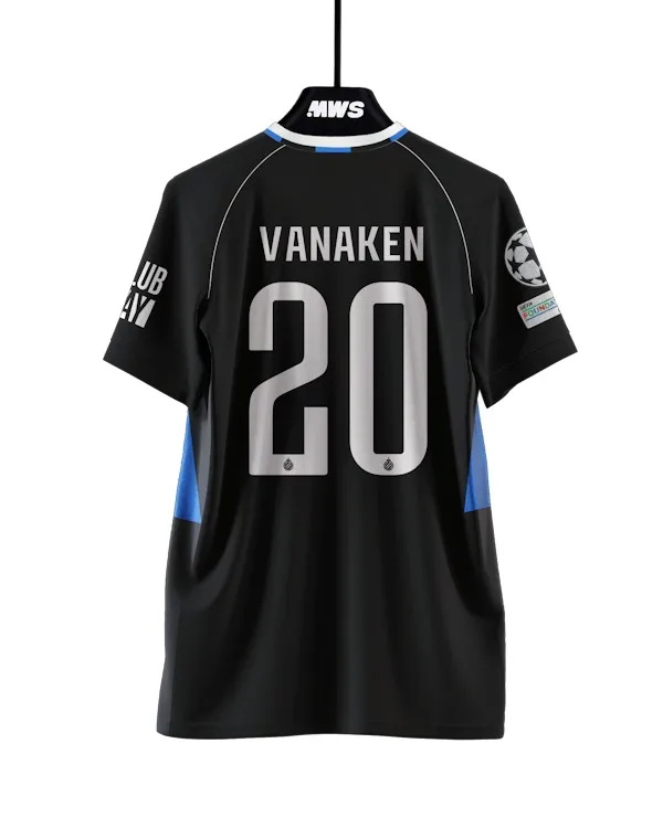 Neue Saison Brugge 3D-Druck Nummer Fußballtrikot Herren Atmungsaktives Schnelltrocknendes Kurzarm-T-Shirt Familien-Partnerlook – Detail 3