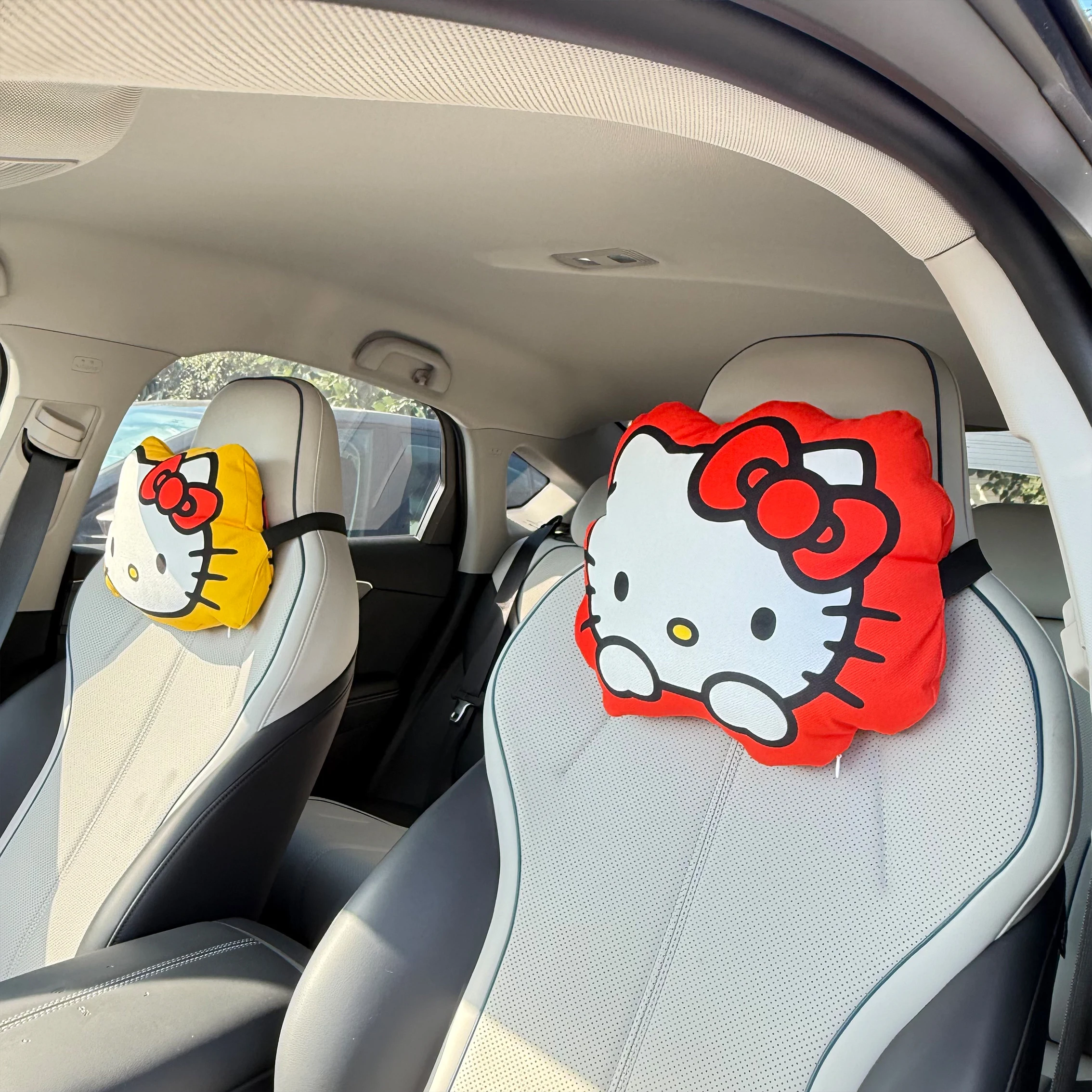 

HelloKitty Car Headrest Neck Pillow Cute Car Pillow Waist Pillow